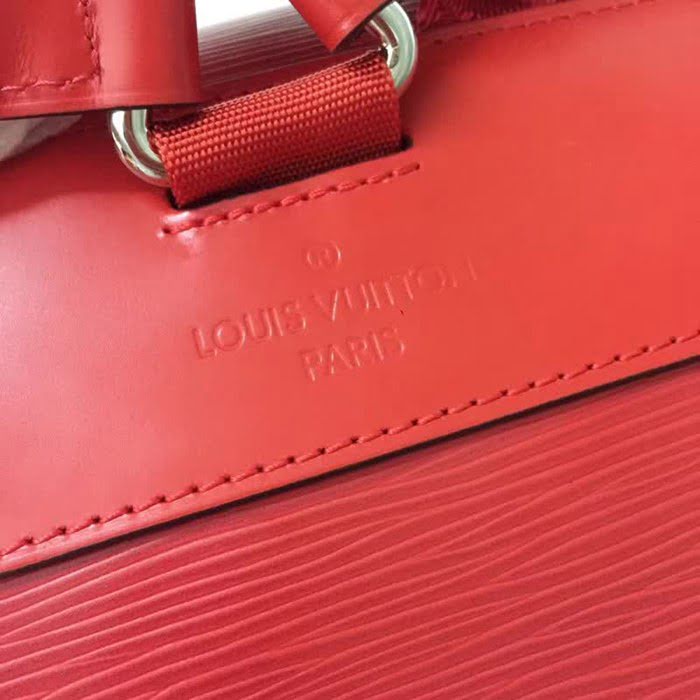 路易威登LV頂級原單M41709紅色LV Supreme 重磅推出 Christopher小號雙肩包 YDH2241